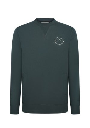 390 CREW-New Teal-Front 390 CREW