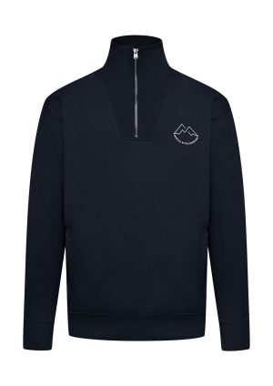 Alpine 390 Hi Q Zip-Washed Anthracite-Front Alpine 390 Hi Q Zip