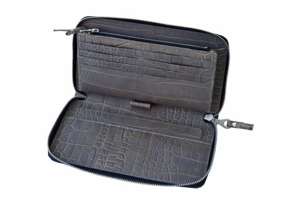 Men's Large Zip Around Wallet