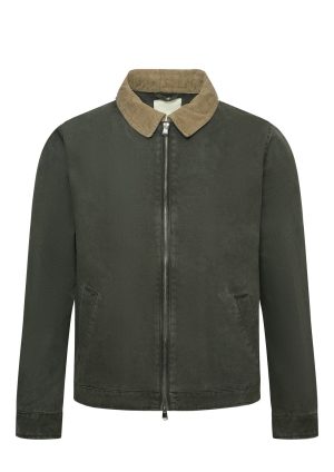 Canvas Jacket Heather Grey (1) Canvas Jacket