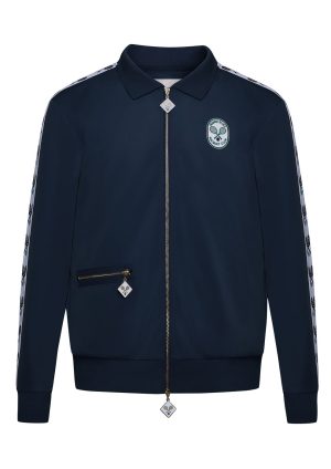 Ceremony Jacket-Navy-Front Ceremony Jacket