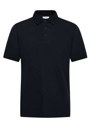 Core Polo-Black-Front Core Polo