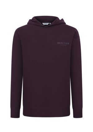 DRILLER HOODIE-Dk Plum-Front DRILLER HOODIE
