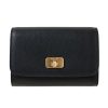 Italian Leather Medium Purse With Clasp