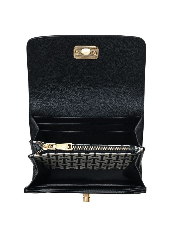 Italian Leather Medium Purse With Clasp