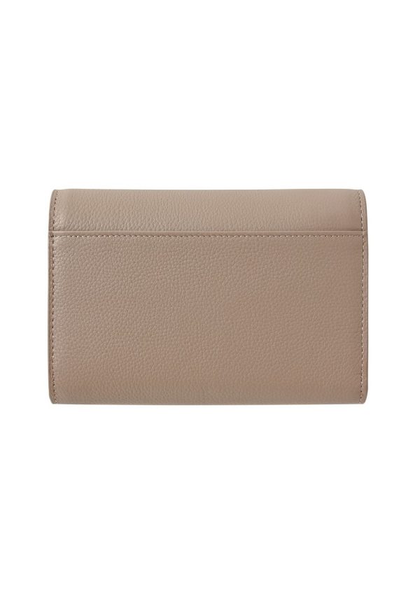 Italian Leather Medium Purse With Clasp