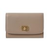Italian Leather Medium Purse With Clasp