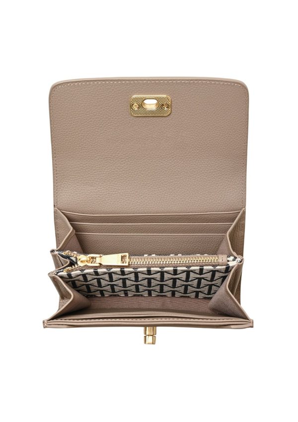 Italian Leather Medium Purse With Clasp