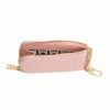 Italian Leather Zip Top Cardholder