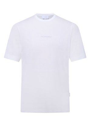 Lounge Tee-White-Front Lounge Tee