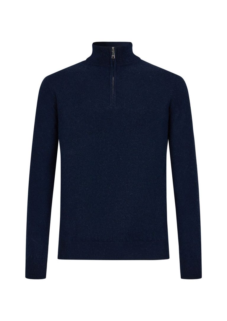 M Pure Cashmere Q Zip Moncrief