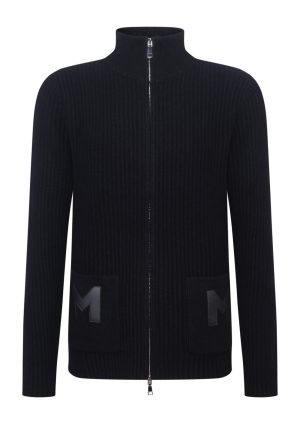 M ZIP THRU Black M ZIP THRU