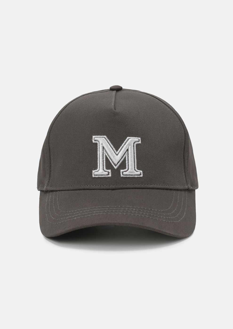 Charcoal M Embroidered Logo Cap – Moncrief