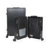 Aluminium Vertical Black