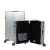 Aluminium Vertical Silver