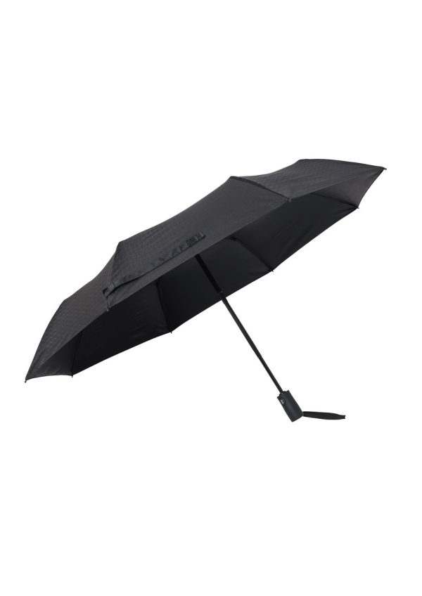 Black Monogram Umbrella