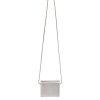 Italian Leather Crossbody Trifold Purse