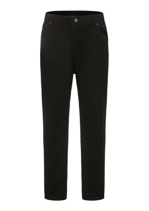 Mon 5 PKT black Luxury 5 Pocket Trouser