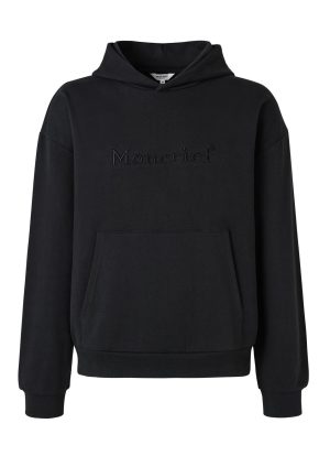 Mon Heavy Logo Hoodie black Heavy Logo Hoodie