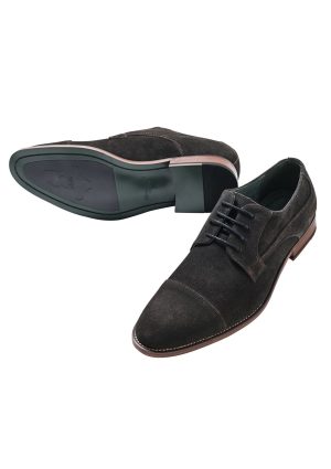 Suede Toecap Shoe