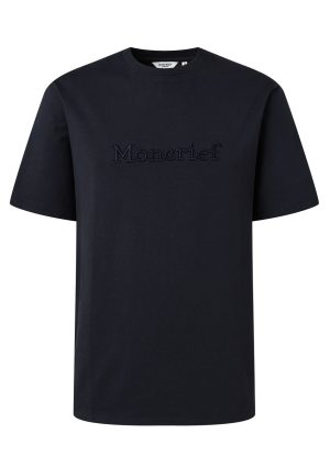 Moncrief Emb Tee navy Moncrief Emb Tee