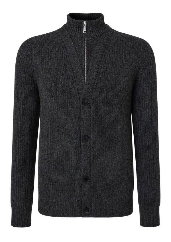 Cashmere Dual Cardigan