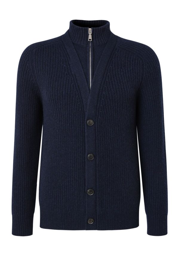 Cashmere Dual Cardigan