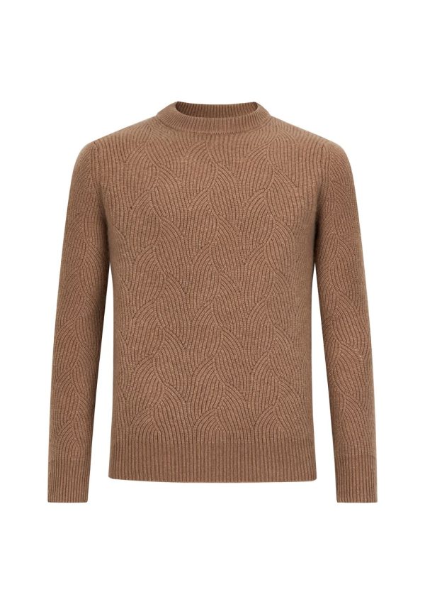 Cashmere Pattern Crew