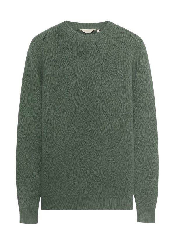 Cashmere Pattern Crew