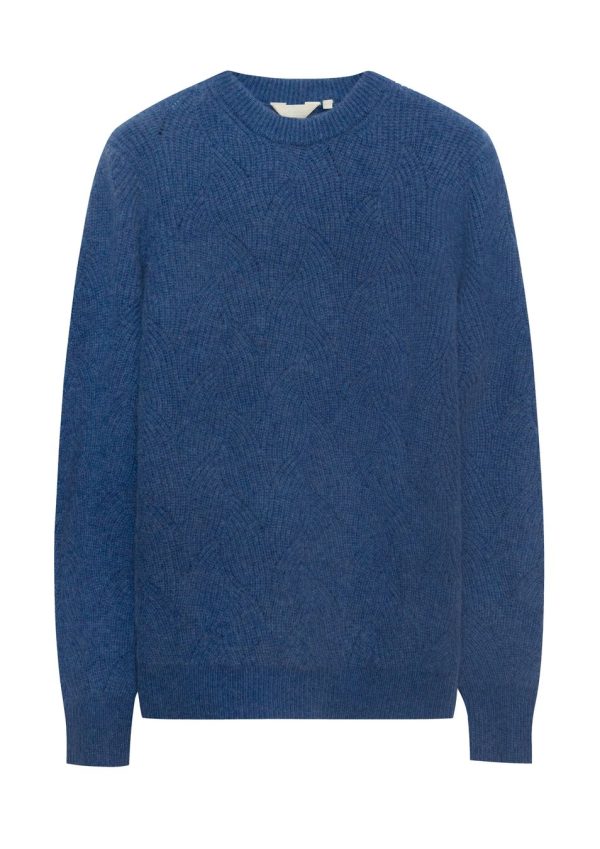 Cashmere Pattern Crew