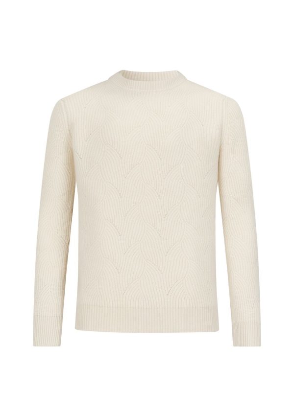 Cashmere Pattern Crew