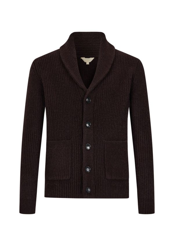 Cashmere Shawl Cardigan