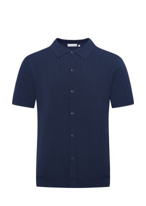 Moncrief Gold Vaughn-Dk Navy-Front Vaughn