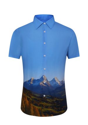 Mountain Print SS