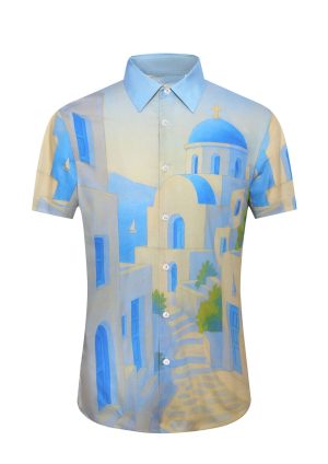 Mykonos Print SS
