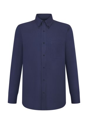 Oxford LS Shirt Navy Oxford Shirt LS