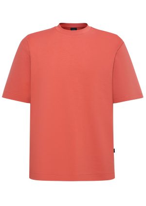 Relaxed Tee-Sunny Red-Front Relaxed Tee