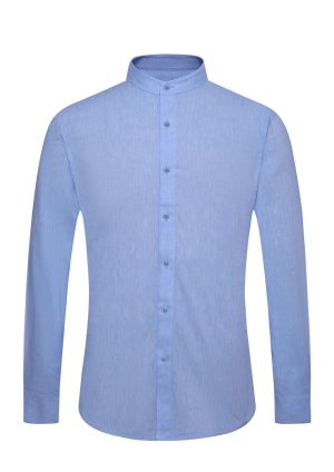 The Linen GD Shirt-Sky The Linen GD Shirt