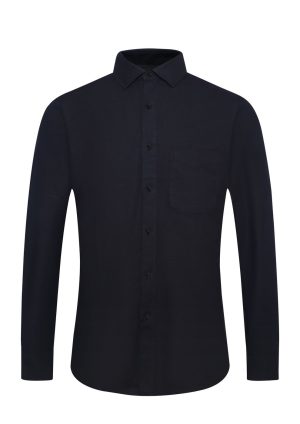 The Linen Shirt-Black The Linen Shirt