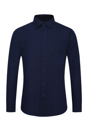 The Linen Shirt-Navy The Linen Shirt