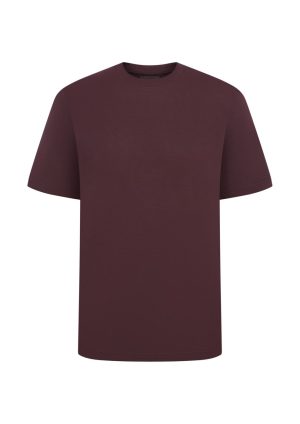 Ultimate Lux Tee-Deep Mahogany 19-1420 TPG-Front Ultimate Lux Tee