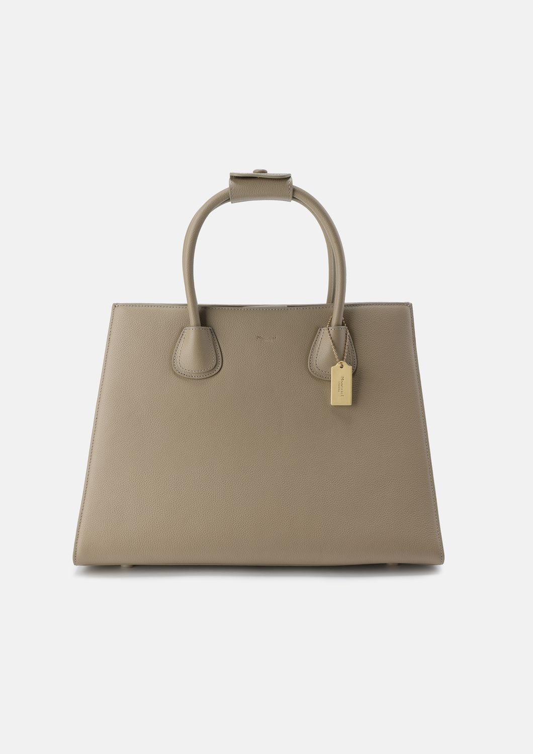 Pebble Grain Leather Classic Hand Bag – Moncrief