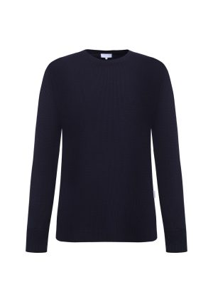 lounge waffle crew-navy-front Lounge Waffle Crew