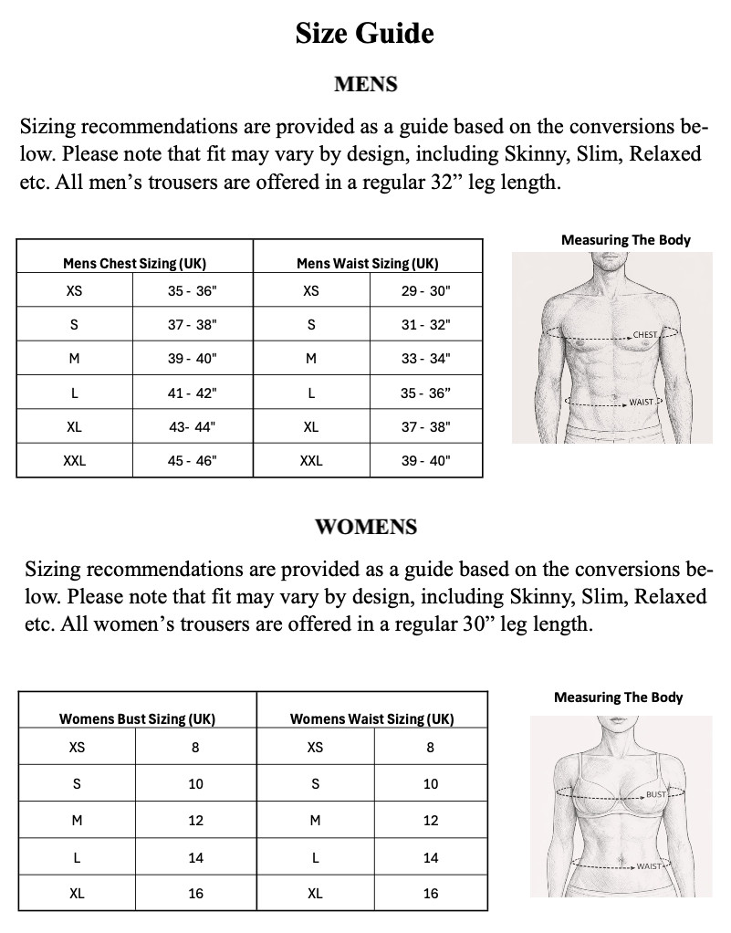 Size Guide